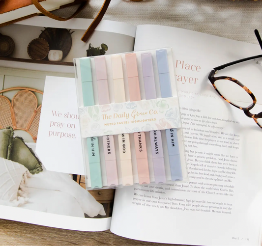 Muted Pastel Bible Highlighters