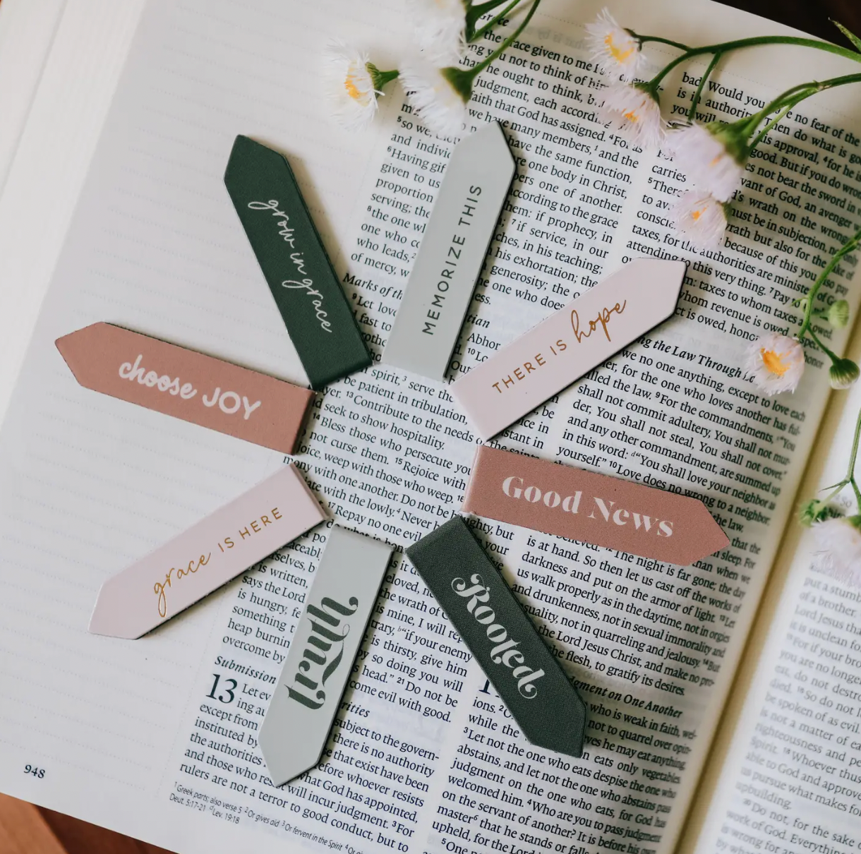 Bible Study Mini Magnetic Bookmark Set